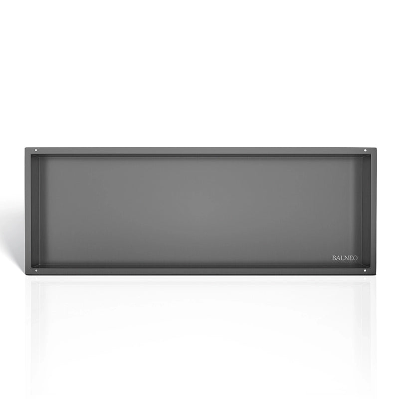 Balneo Wall-Box No Rim – Indbygningshylde uden synlig kant (90x30x10 cm)