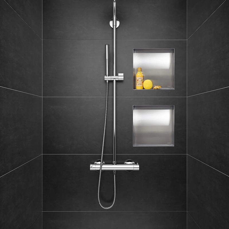 Balneo Wall-Box No Rim – Indbygningshylde uden kant (30x30x7 cm)