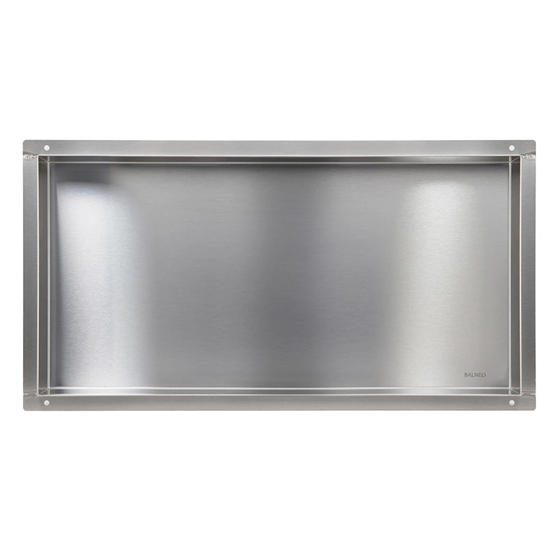 Balneo Wall-Box No Rim – Indbygningshylde uden synlig kant (60x30x10 cm)