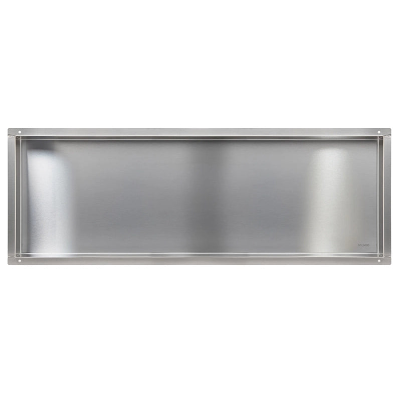 Balneo Wall-Box No Rim – Indbygningshylde uden kant (90x30x7 cm)