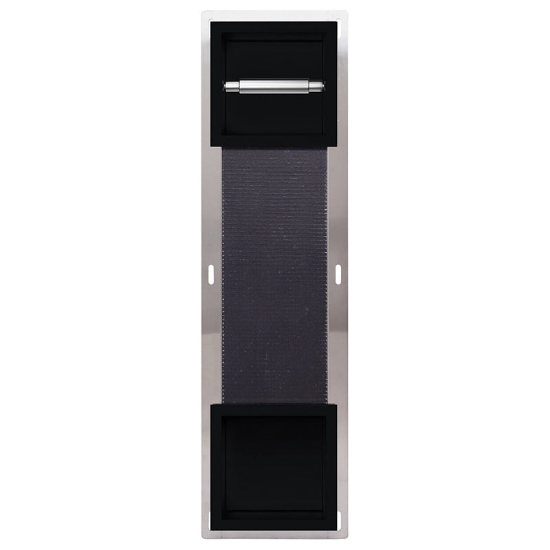 Balneo Wall-Box Paper 2 – Indbygget Toiletrulleholder med Opbevaring | 6 Farver