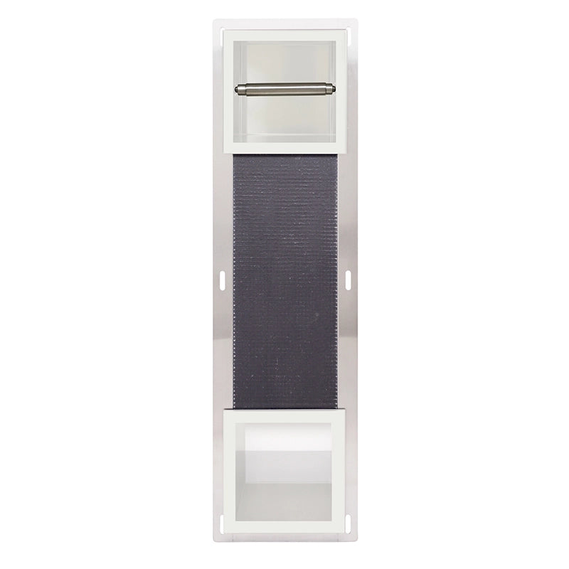 Balneo Wall-Box Paper 2 – Indbygget Toiletrulleholder med Opbevaring | 6 Farver