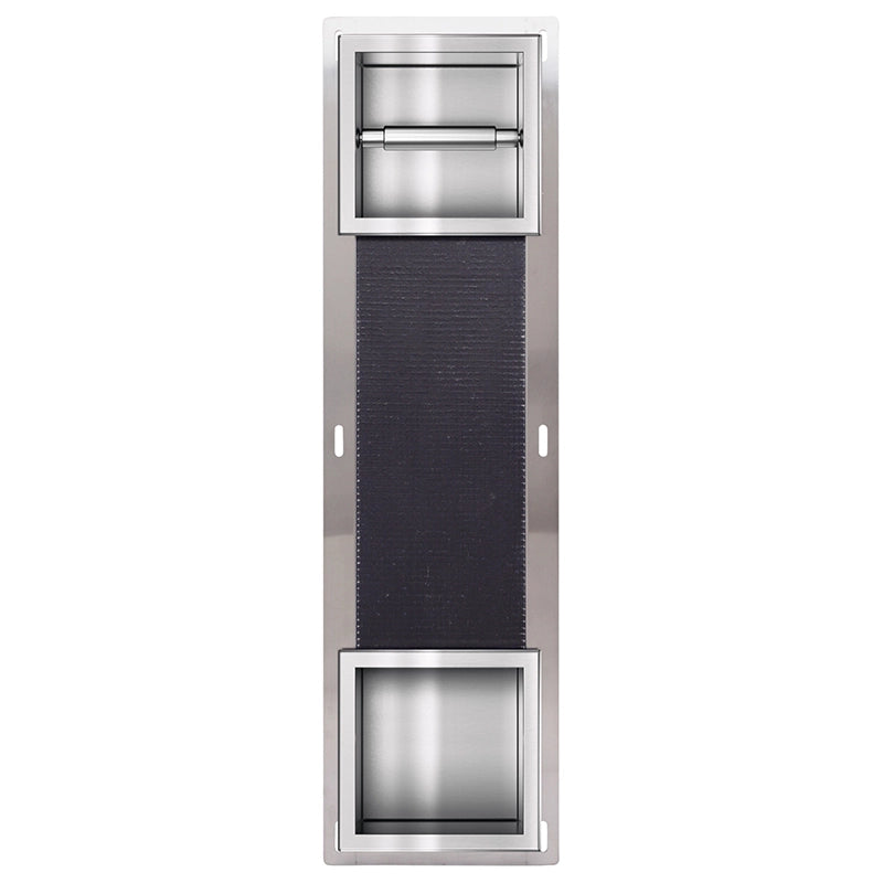 Balneo Wall-Box Paper 2 – Indbygget Toiletrulleholder med Opbevaring | 6 Farver