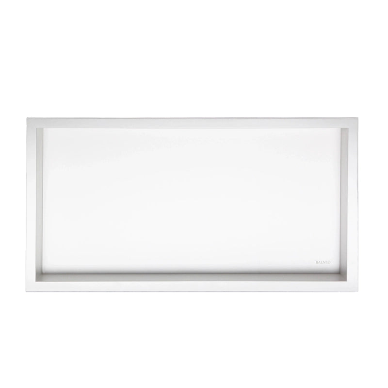 Balneo Wall-Box One | Indbygningshylde 60x30x10 | 6 Eksklusive Farver