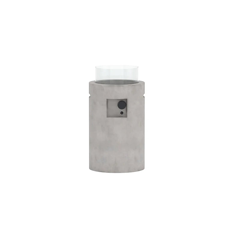 Kea Gas Eldkorg ⌀41 cm – Grå Fibercement (Komplet Sæt)