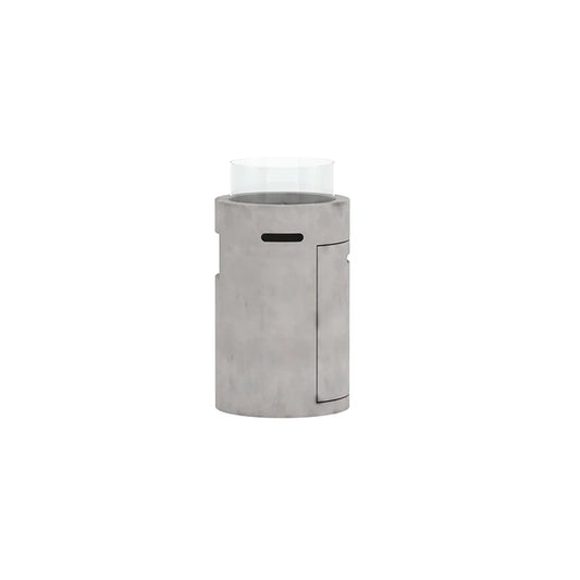Kea Gas Eldkorg ⌀41 cm – Grå Fibercement (Komplet Sæt)