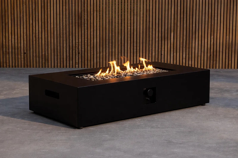 Kea Rektangulær Gas Ildbord (137x68x30 cm) – Fibercement